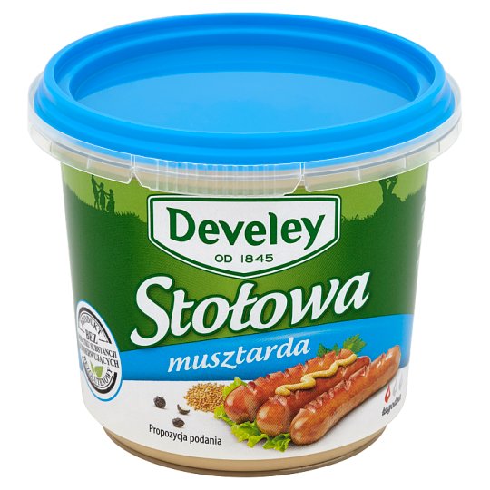Develey Musztarda Stołowa 210 g