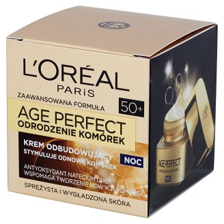 L'Oreal Paris Age Perfect Odrodzenie Komórek 50+ Krem odbudowujący na noc 50 ml