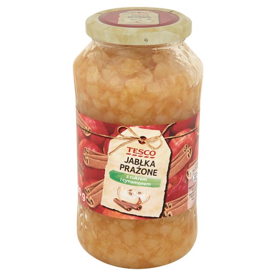 Tesco Jabłko prażone z cukrem i cynamonem 700 g