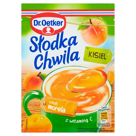 Dr. Oetker Słodka Chwila Kisiel smak morelowy 30 g
