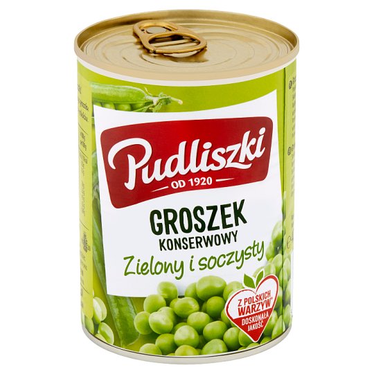Pudliszki Groszek konserwowy 400 g