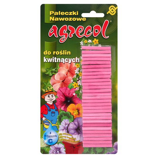 Agrecol Pałeczki nawozowe do roślin kwitnących 32 g