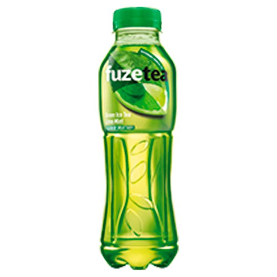 FuzeTea Napój o smaku limonkowo-miętowym z ekstraktem z zielonej herbaty 500 ml