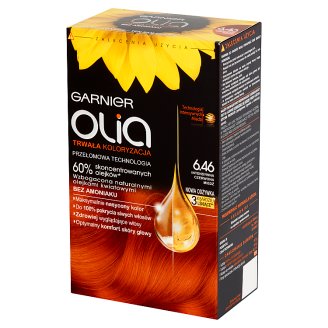 Garnier Olia Farba do włosów 6.46 Intensywna czerwona miedź
