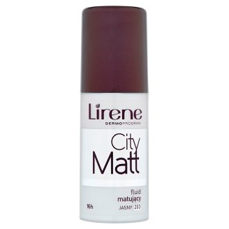 Lirene City Matt 16h Fluid matujący 203 jasny 30 ml