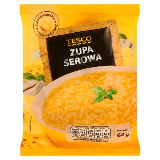 Tesco Zupa serowa Zupa błyskawiczna 64 g