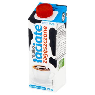 Łaciate Mleko UHT zagęszczone niesłodzone 7,5% 250 ml