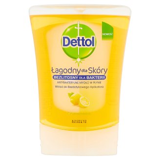 Dettol Antybakteryjne mydło w płynie wkład do bezdotykowego aplikatora cytrusowa świeżość 250 ml