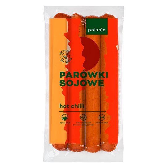 Polsoja Hot Chilli Parówki sojowe 200 g
