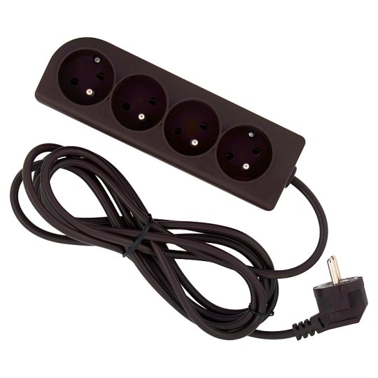 Elgotech Przedłużacz przenośny PSN-403-3 10 A 250 V 3 m