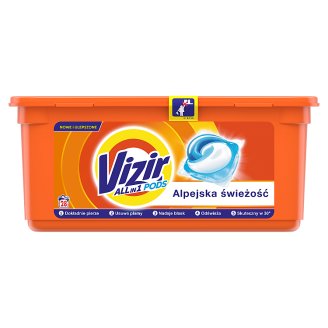 Vizir Alpine Fresh Kapsułki do prania, 28 prań