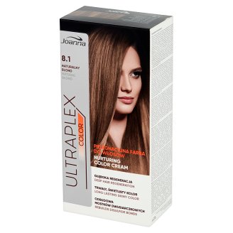 Joanna Ultraplex Color Pielęgnacyjna farba do włosów Naturalny blond 8.1