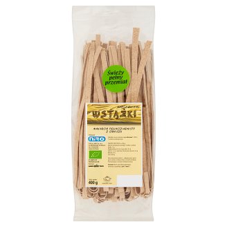Makaron pełnoziarnisty z orkiszu ekologiczny wstążki 400 g