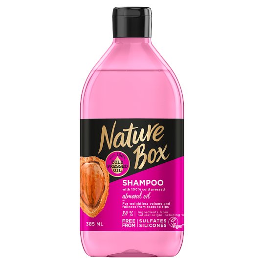 Nature Box Szampon do włosów z olejem migdałowym 385 ml