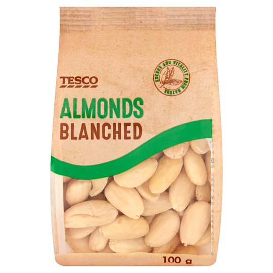 Tesco Migdały blanszowane 100 g