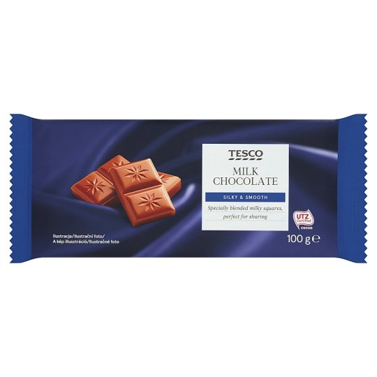 Tesco Czekolada mleczna 100 g