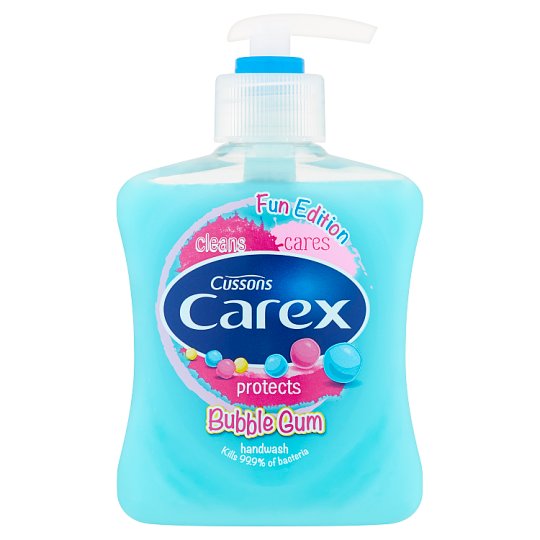 Carex Bubble Gum Antybakteryjne mydło w płynie 250 ml