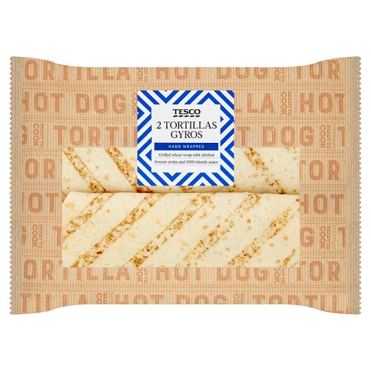 Tesco Tortillas Gyros 2 x 125 g