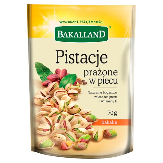Bakalland Pistacje prażone w piecu 70 g