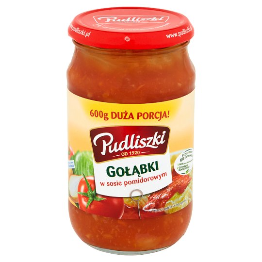 Pudliszki Stuffed Cabbage in Tomato Sauce 600 g