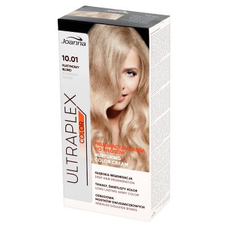 Joanna Ultrapex Color Pielęgnacyjna farba do włosów Platynowy blond 10.01
