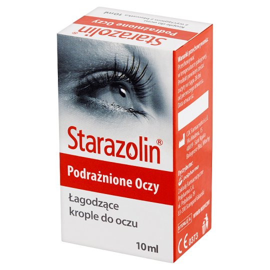 Starazolin Podrażnione Oczy Łagodzące krople do oczu 10 ml