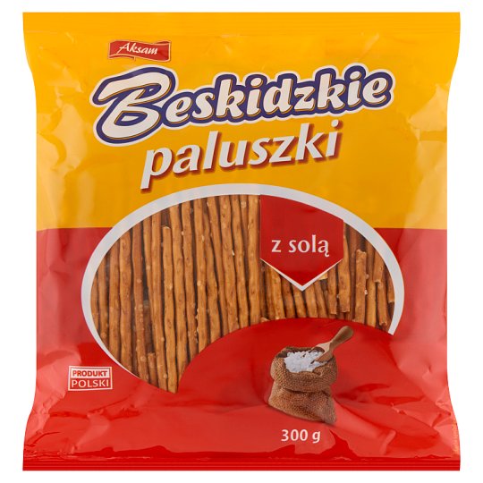 Aksam Beskidzkie Paluszki z solą 300 g