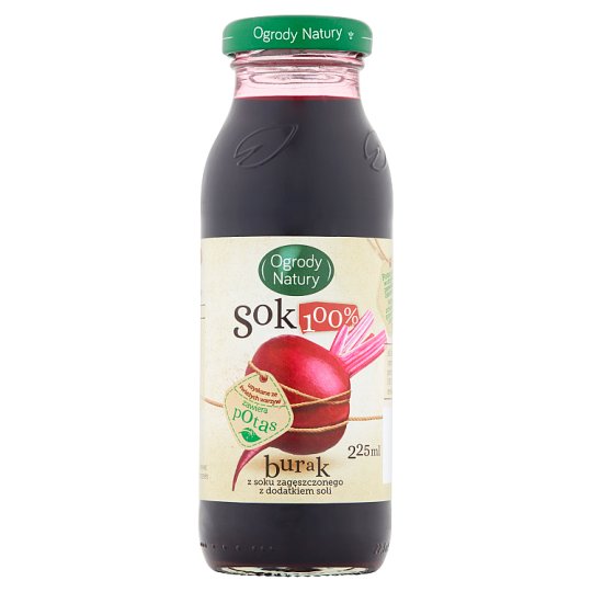 Ogrody Natury Sok 100% burak 225 ml