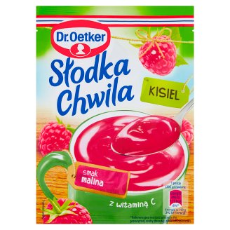 Dr. Oetker Słodka Chwila Kisiel smak malinowy 30 g