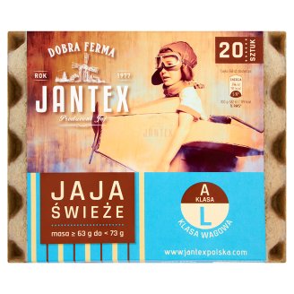 Dobra Ferma Jaja świeże L 20 sztuk