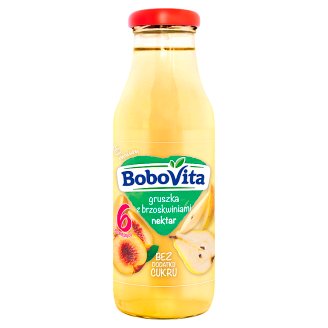 BoboVita Nektar Gruszka i złocista brzoskwinia po 6 miesiącu 300 ml