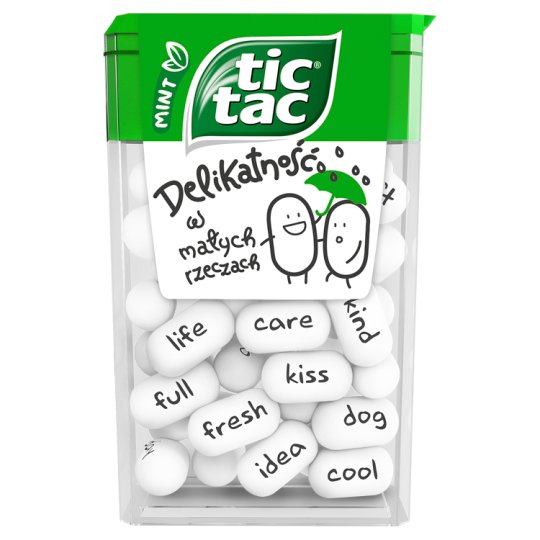 Tic Tac Drażetki o smaku miętowym 18 g