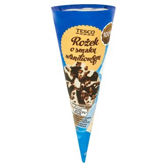 Tesco Vanilla Flavoured Cone 120 ml