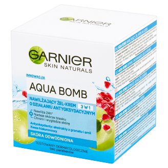 Garnier Aqua Bomb Nawilżający żel-krem 3 w 1 o działaniu antyoksydacyjnym 50 ml