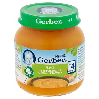 Gerber Moja pierwsza łyżeczka Zupka jarzynowa po 4 miesiącu 125 g