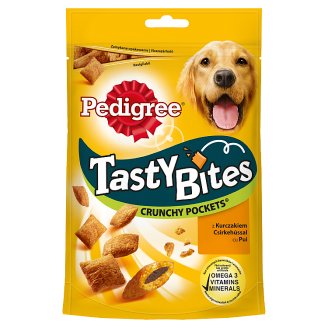 Pedigree Tasty Bites Karma uzupełniająca dla dorosłych psów z kurczakiem 95 g