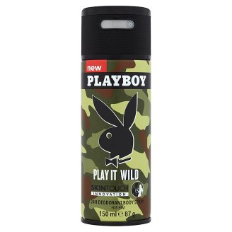 Playboy Play It Wild Dezodorant w sprayu dla mężczyzn 150 ml
