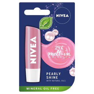 NIVEA Pearly Shine Pielęgnująca pomadka do ust 4,8 g