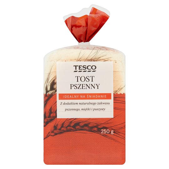 Tesco Tost pszenny 250 g
