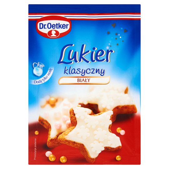 Dr. Oetker Lukier klasyczny biały 70 g