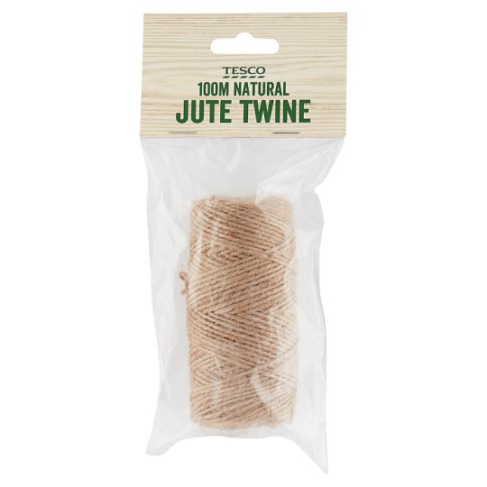Tesco 100 m Natural Jute Twine