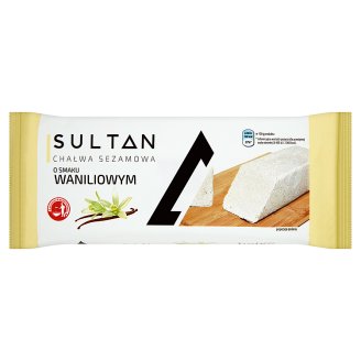 Sultan Chałwa sezamowa o smaku waniliowym 750 g