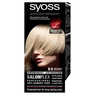 Syoss SalonPlex Farba do włosów Mroźny perłowy blond 9-5