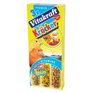 Vitakraft Kracker Karma pełnoporcjowa dla kanarków 80 g (3 sztuki)