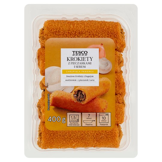 Tesco Croquettes with Mushrooms and Cheese 400 g