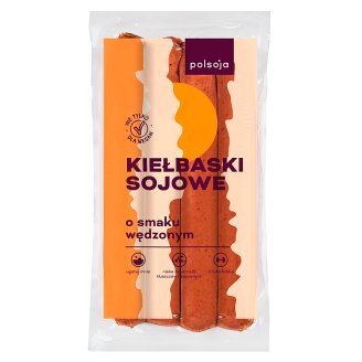 Polsoja Kiełbaski sojowe wędzone 200 g