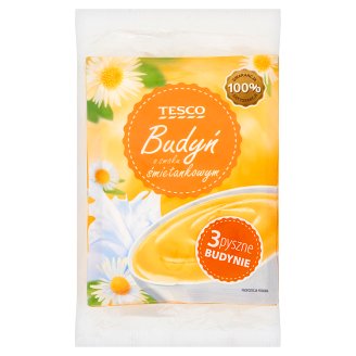 Tesco Budyń o smaku śmietankowym 3 x 40 g