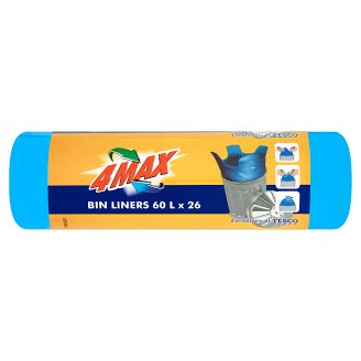 4MAX Worki na śmieci 60 l 26 sztuk