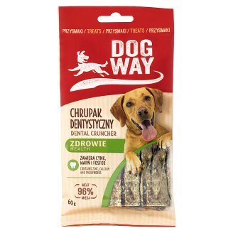 Dogway Zdrowie Przysmak dla psa chrupak dentystyczny 60 g