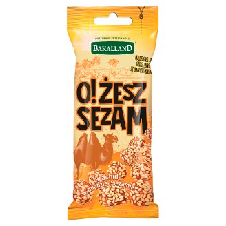 Bakalland O! Żesz Sezam Arachid w miodzie i sezamie 50 g